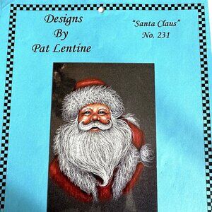 Designs by Pat Lentine "Santa Claus " No.231 Colored pencil Designs